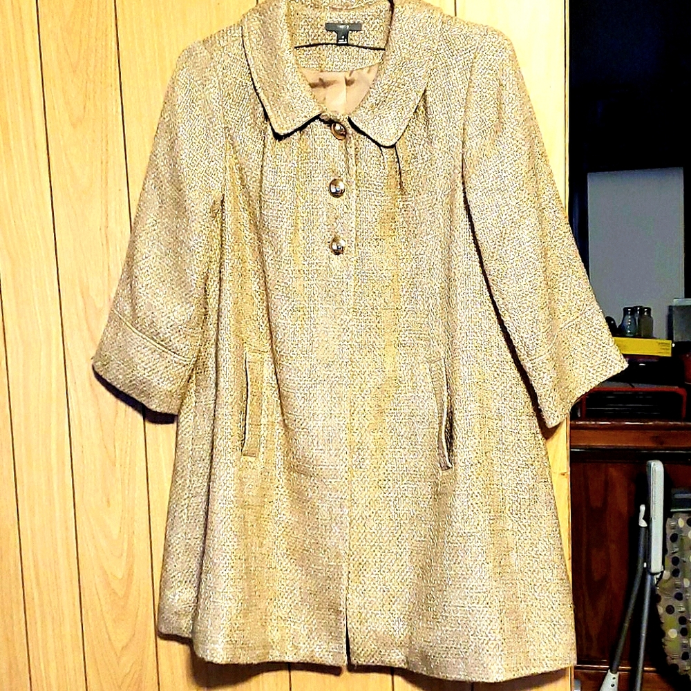 Long topper coat